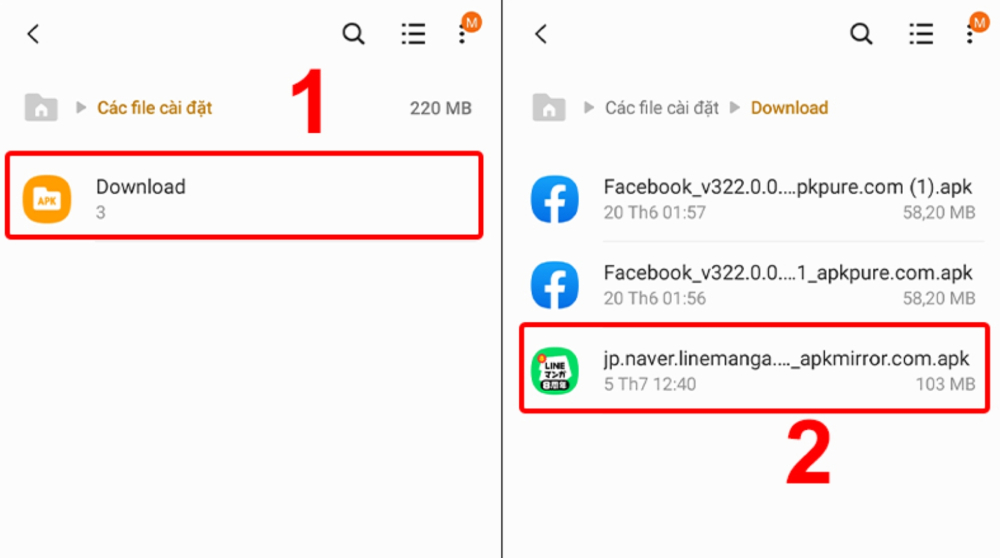Cấp quyền cho app apk để hoàn tất cài đặt